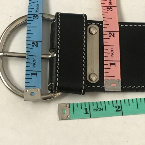 CLOCK Belt IL CINTURAIO Watch Wide Italian Leather - Picture 13 of 15